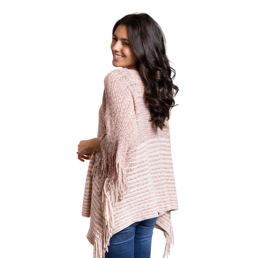 CHERRY PONCHO OLDPINK