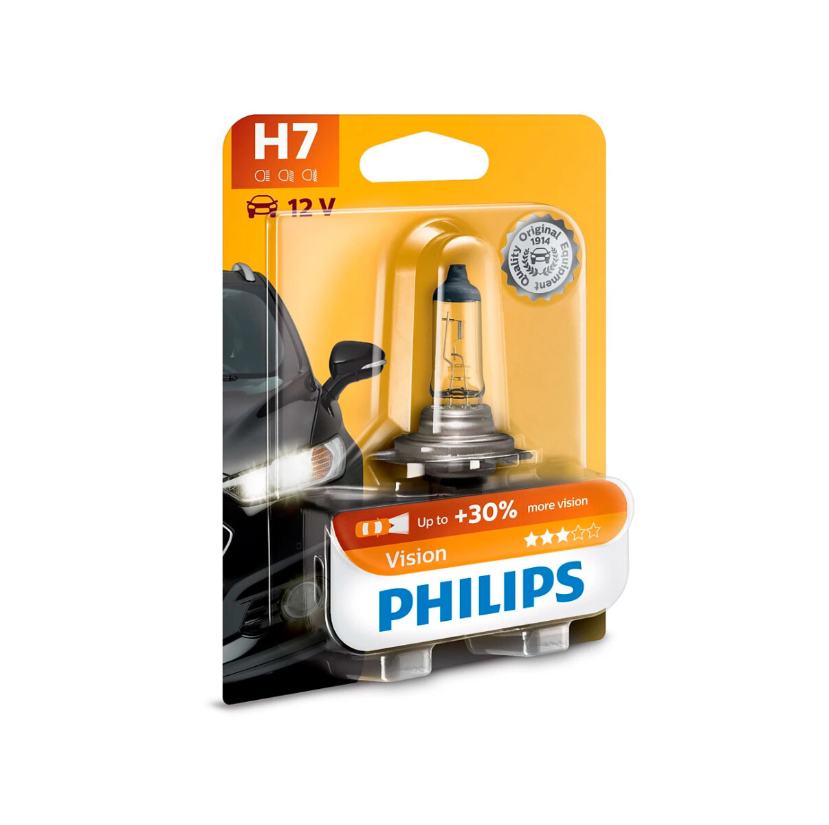 LAMPARA - HALOGENA 12V 55W H7 PREMIUM FIL.REFORZ PHILIPS 