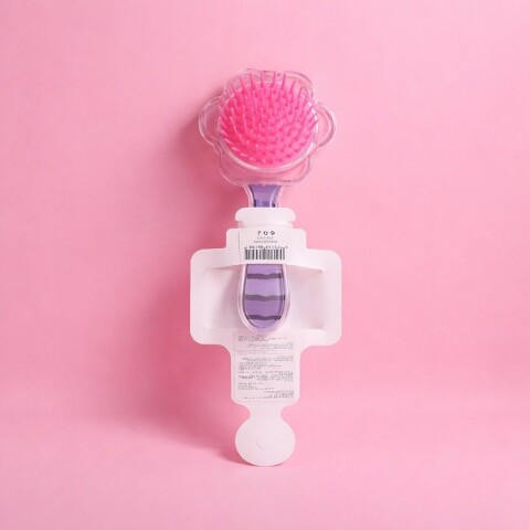 CEPILLO MINI PELO (PATA DE GATO/ROSA) CEPILLO MINI PELO (PATA DE GATO/ROSA)