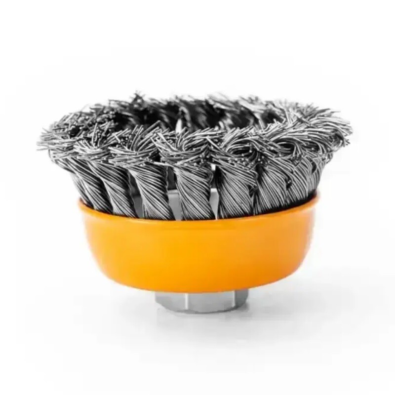 DINGQI CEPILLO COPA TRENZADO AMOLADORA 100MM Dingqi Cepillo Copa Trenzado Amoladora 100mm