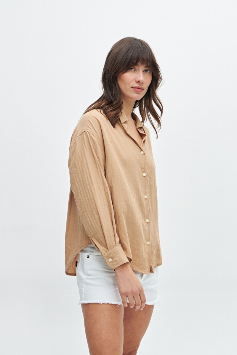 Camisa Catherine - Dulce de leche 