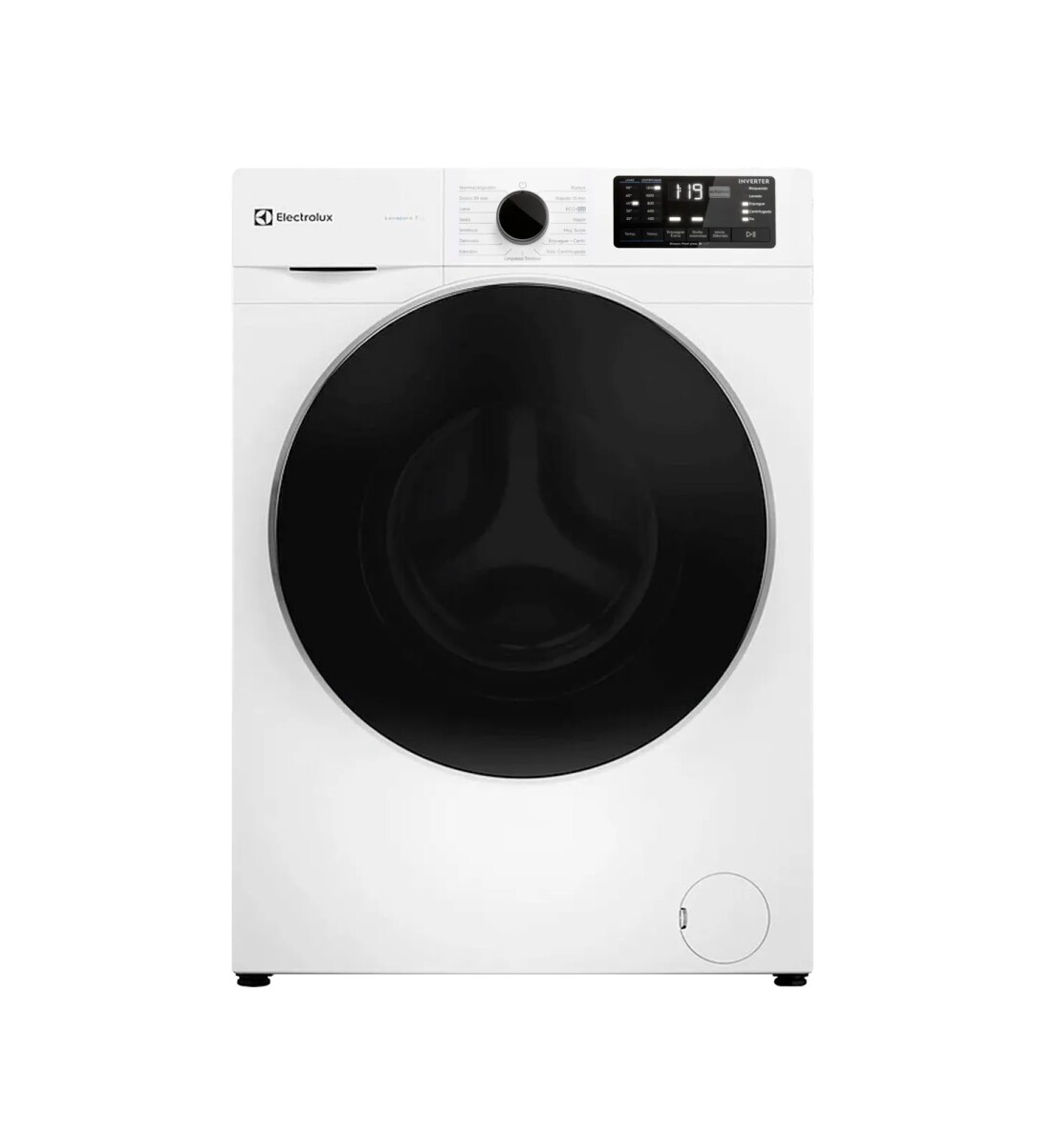 Lavarropas carga frontal 7 kg Inverter Electrolux EL-ELAF207W 