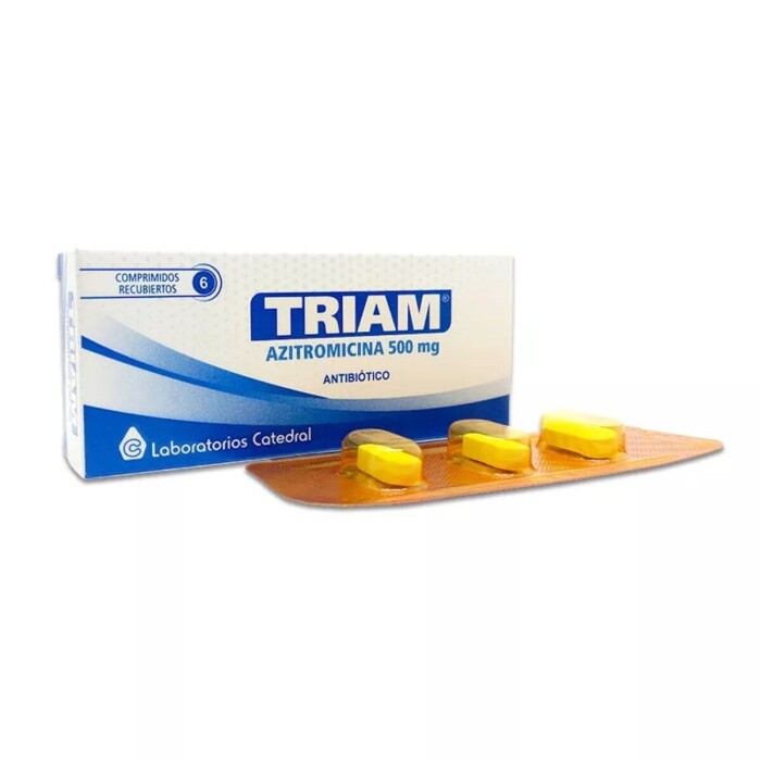 TRIAM 500 MG. CJ X 6 COMPRIMIDOS única