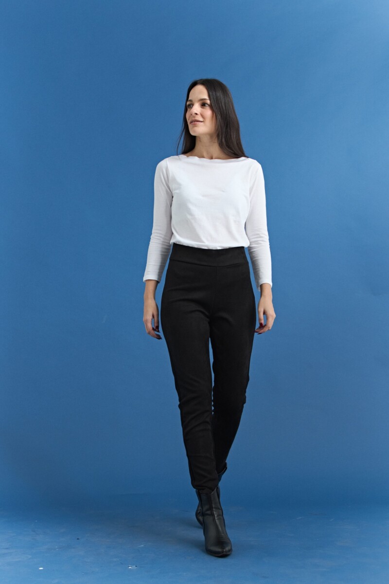 Legging toque gamuza NEGRO