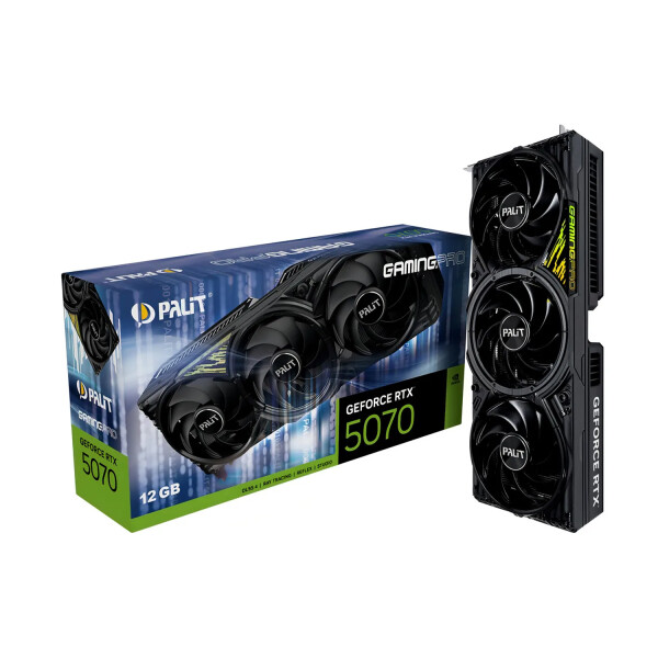 Tarjeta Video Palit Goforce Rtx5070 Gamingpro 12gb Hdmi TARJETA VIDEO PALIT RTX5070 GAMINGPRO