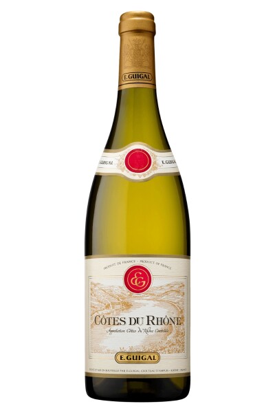 Vino E. GUIGAL Côtes Du Rhône Blanco 750ml. Vino E. GUIGAL Côtes Du Rhône Blanco 750ml.