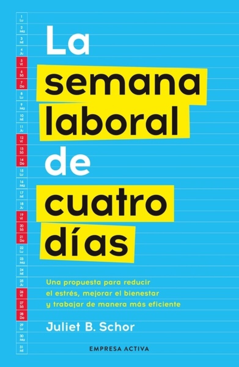 La semana laboral de cuatro días 