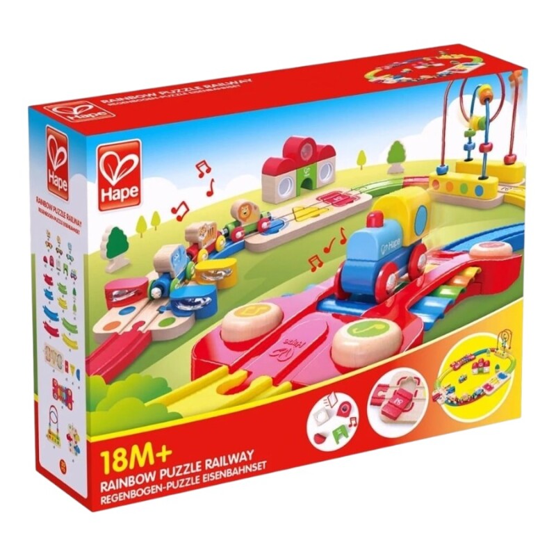 Pista de Tren Rainbow Jungle Hape Pista de Tren Rainbow Jungle Hape
