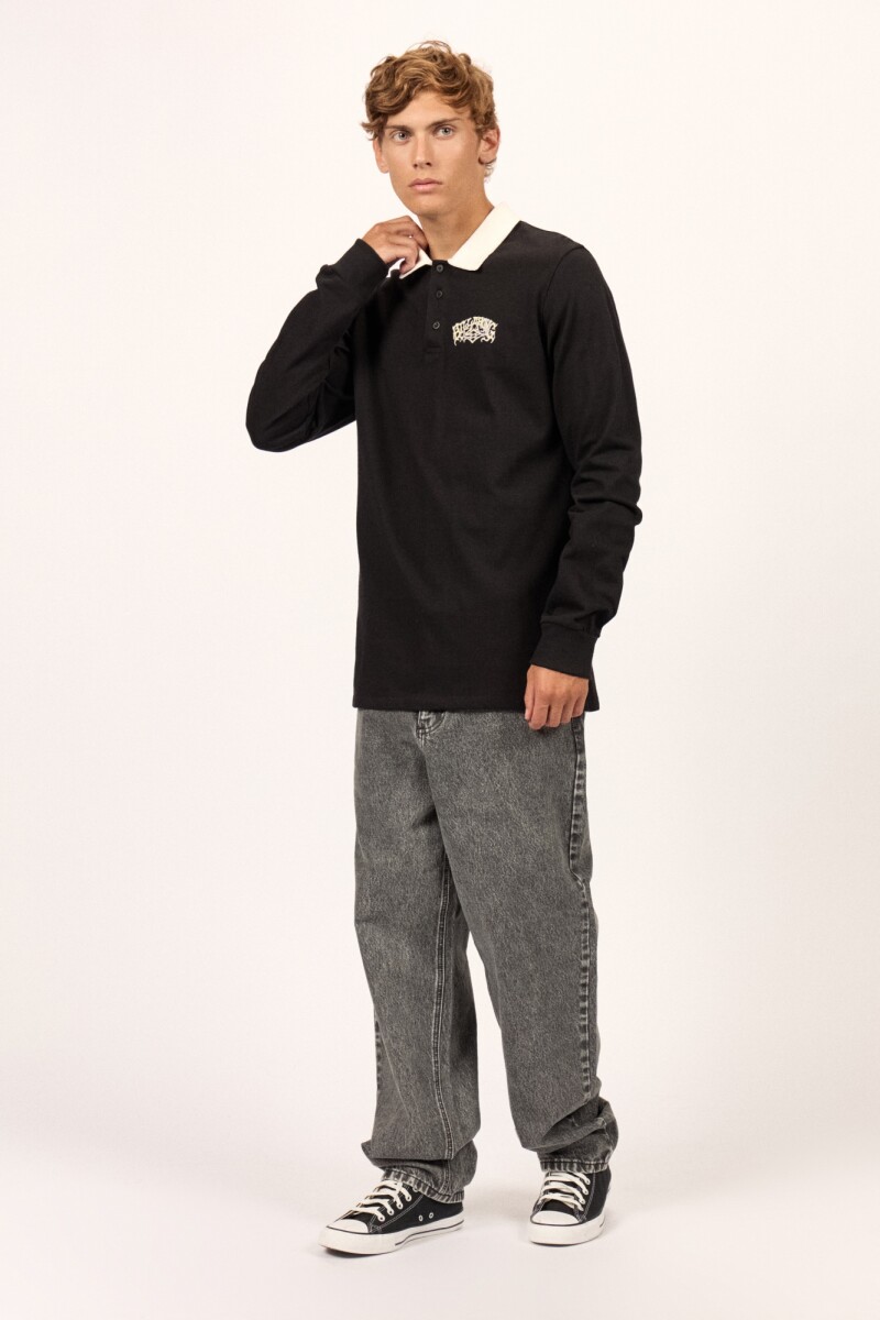 REMERA ALTERNATIVE POLO J-negro