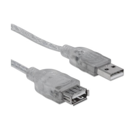 Cable USB 2.0 Extension 1,8 mts Manhattan 3710