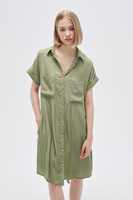 Vestido Lemos Verde Claro