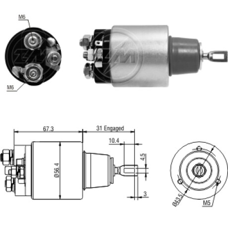AUTOMATICO DE ARRANQUE NISSAN SENTRA BOSCH ZM AUTOMATICO DE ARRANQUE NISSAN SENTRA BOSCH ZM