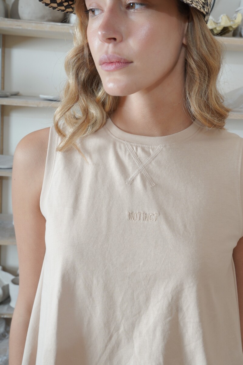 Remera Horas BEIGE