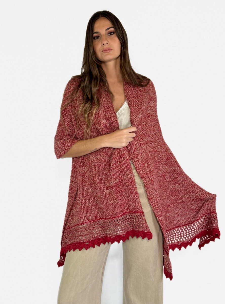 PASHMINA ASTRA - ROJO 