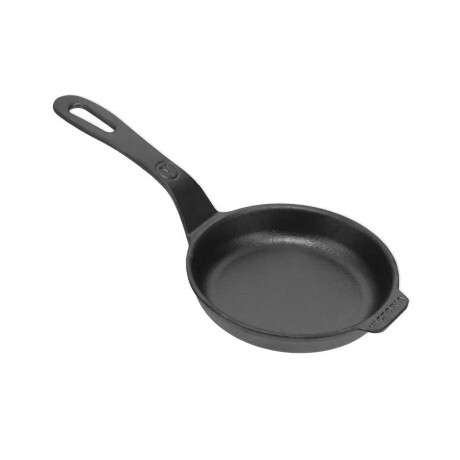 Mini sartén de hierro curado Victoria 12cm Negro