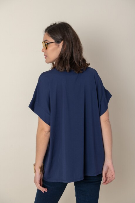 REMERA BIANCA Azul