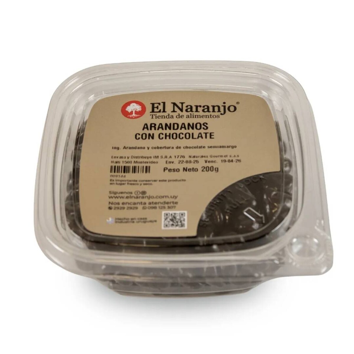 Arandanos con Chocolate El Naranjo - 200 Grs 