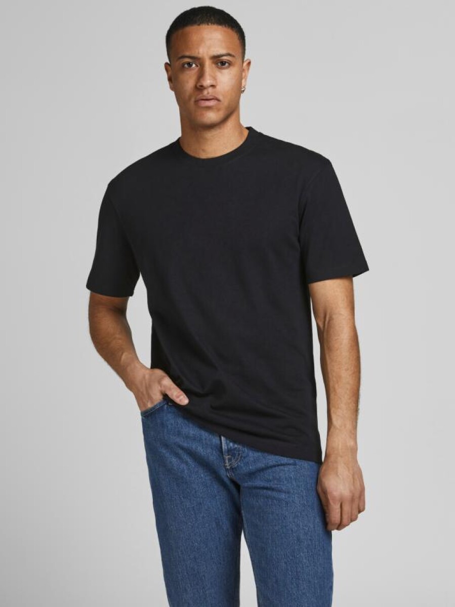 Polera Relaxed Básica Oversize - Black 