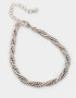 Pulseras Flexibles Bañada en Plata Pulsera Bañada En Plata - Plateado