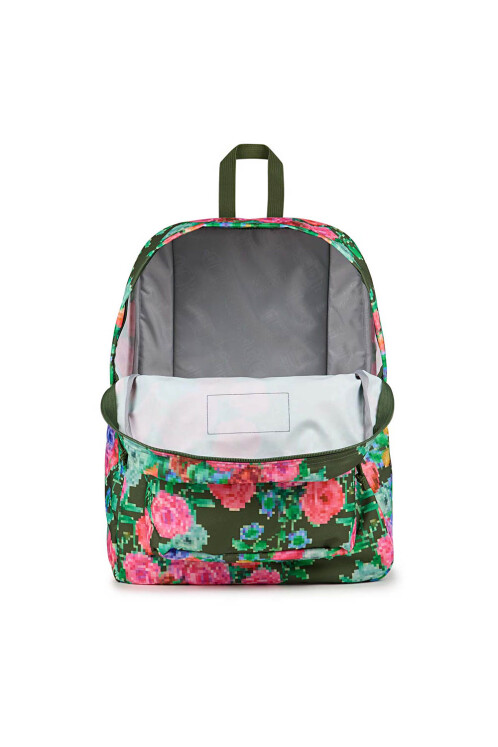Mochila Superbreak - Unisex Bit Bouquet green