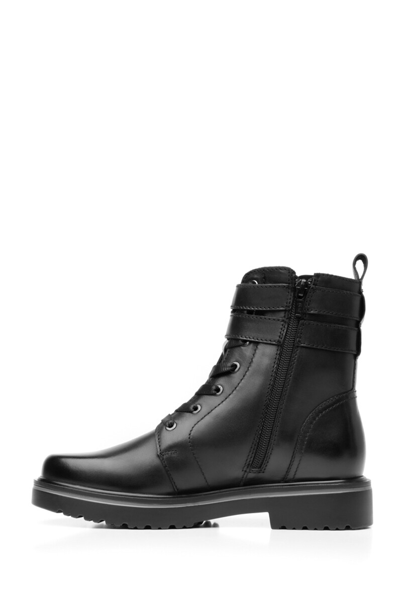 Bota Flexi Country Para Mujer Con Agujetas - Negro — Marcel Calzados |  LUWINGO S.A
