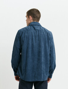 300570 SOBRECAMISA HARRY Azul Piedra