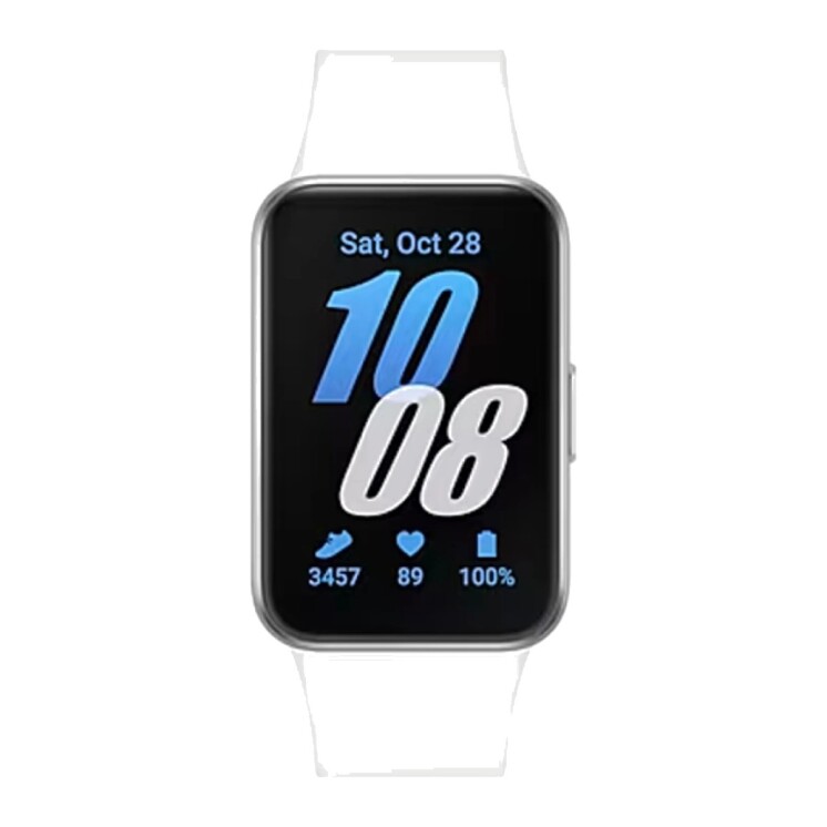 Pulsera Inteligente Samsung Galaxy Fit3 con Pantalla AMOLED de 1,6" Silver