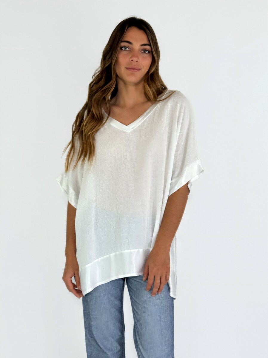 BLUSA MANAROLA - BLANCO 