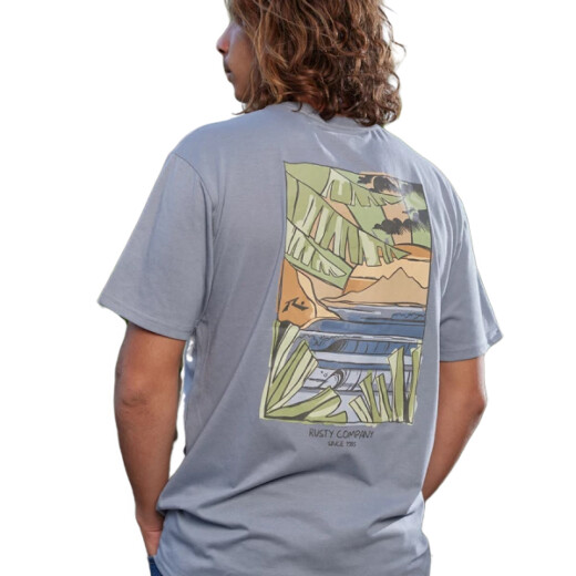 Remera Rusty Ucal - Azul Remera Rusty Ucal - Azul