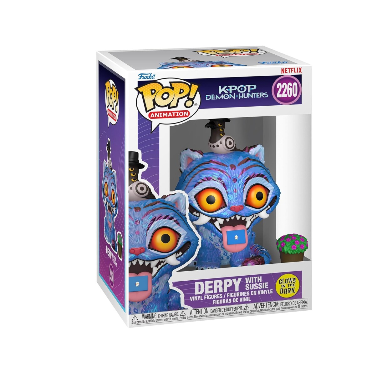 Funko Pop! KPop Demon Hunters Derpy y Sussie Glow N.º 2260 