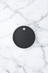 Tag circular liso NEGRO