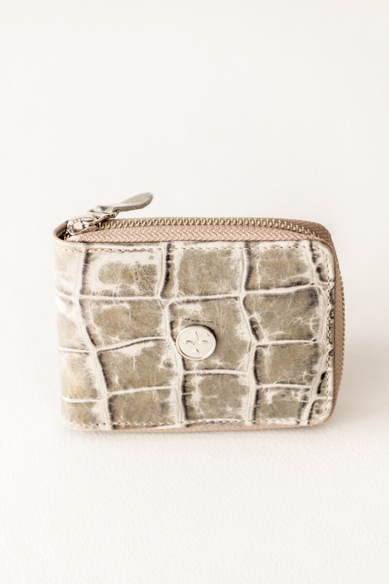 Billetera luli Verdoso croco