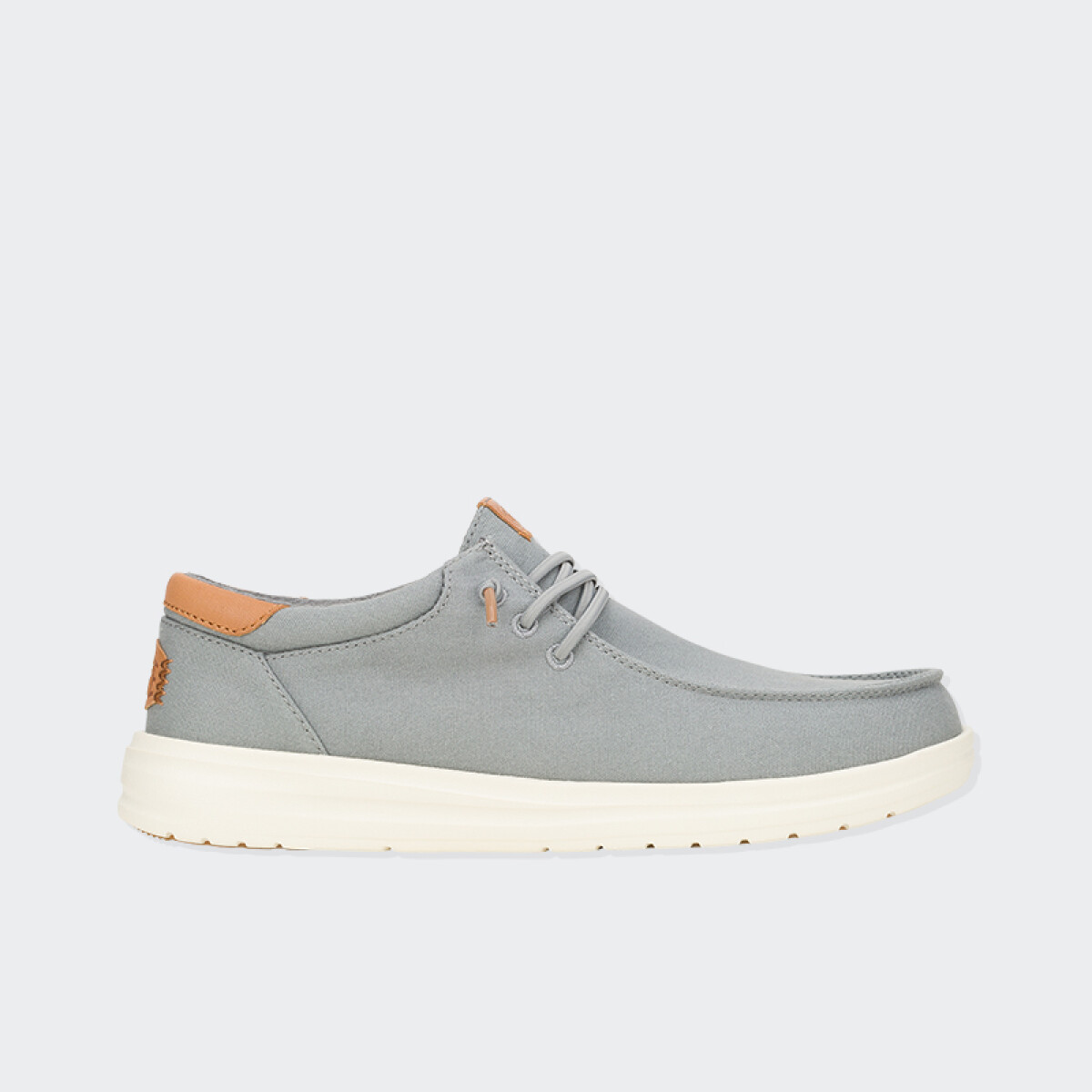 Zapatos Hey Dude Paul Canvas - Gris 