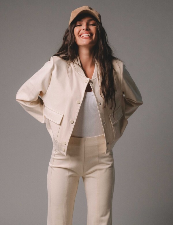 Camperita Bomber BEIGE CLARO