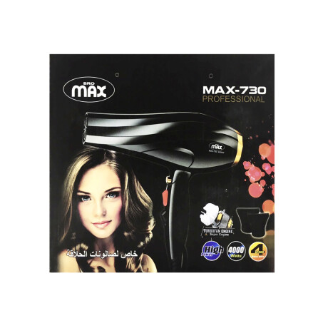 Secador de Pelo 4000W Profesional ergonómico iónico 001