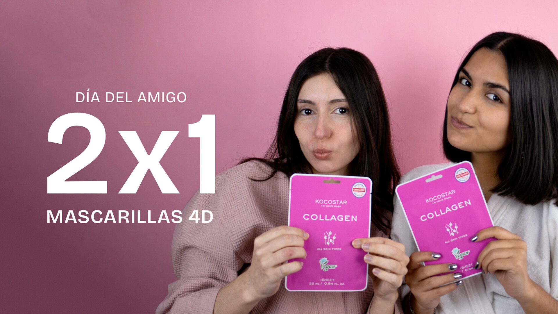 2x1 mascarillas- Día del amigo