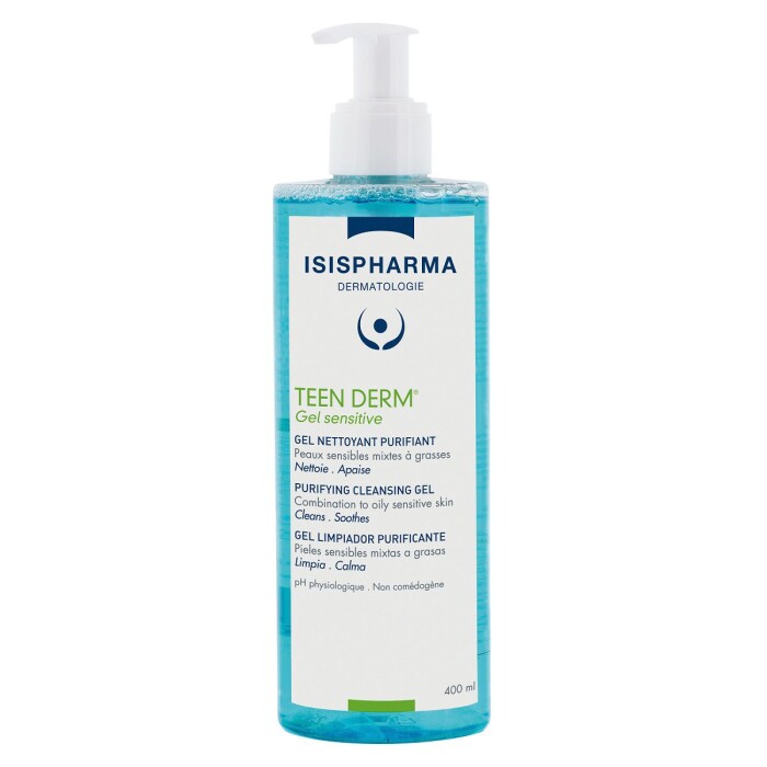 TEEN DERM GEL SENSITIVE FR. X 400 ML. única