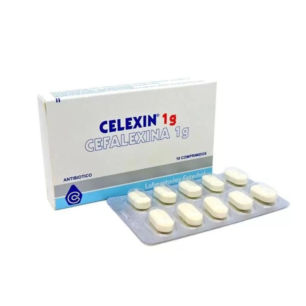 CELEXIN 1 GR. CJ X 10 COMPRIMIDOS única