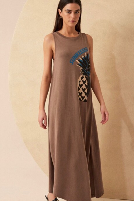 VESTIDO PINEAPPLE NEGRO