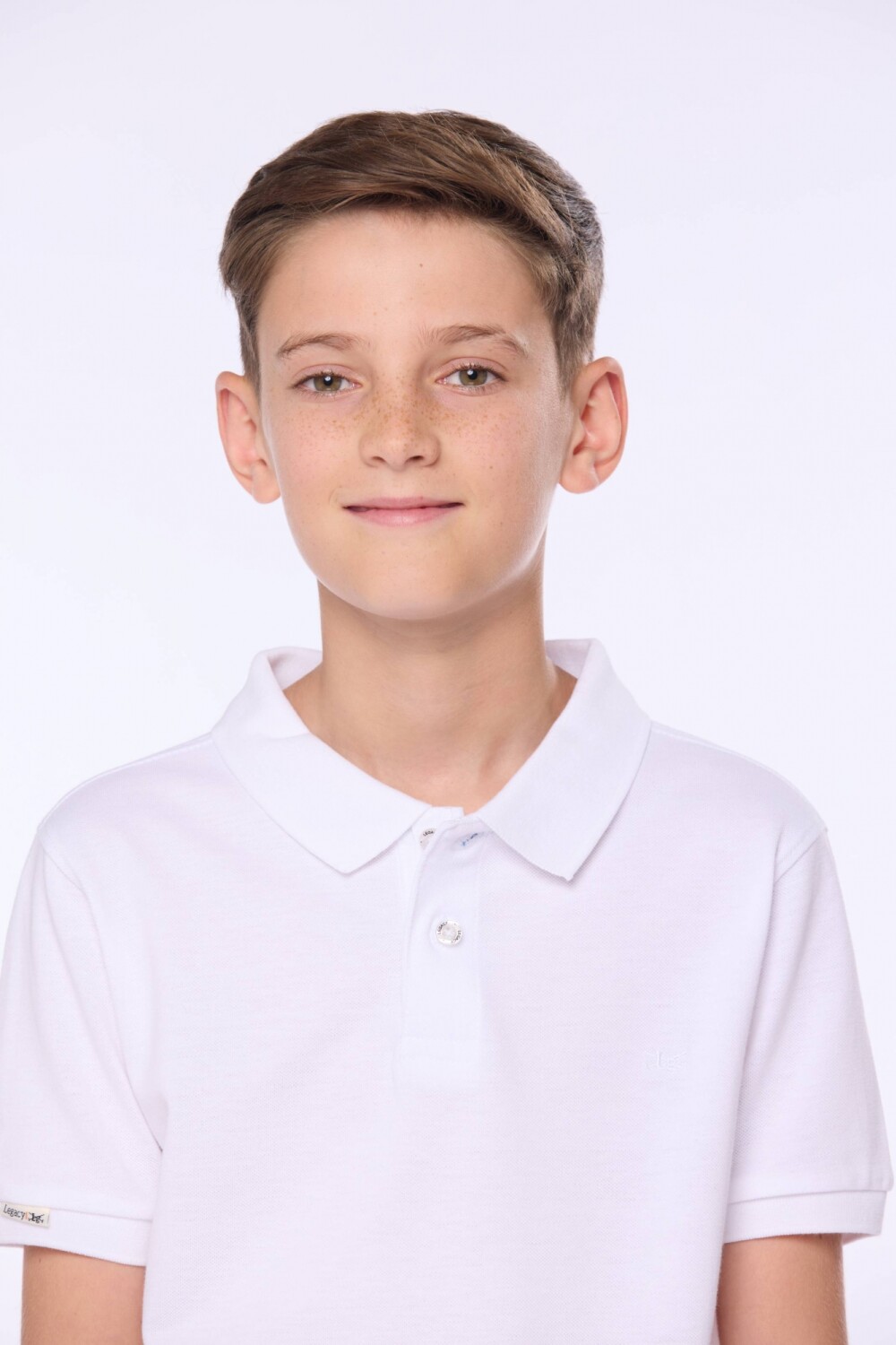REMERA POLO PIQUE LISA Blanco