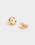 Aros Pasantes Limited Edition Aro Pasante Martillado - Dorado