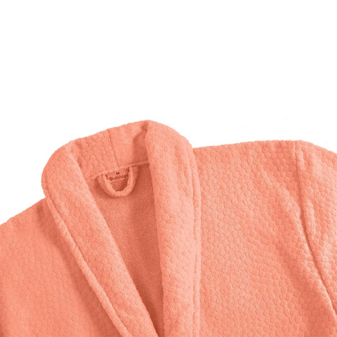Bata Baño Velour Perola Dohler Algodón Talle M - G SALMON