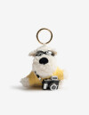 Llavero Cozy Llavero Y Bag Charm Peluche Perrito - Combinacion Multicolor