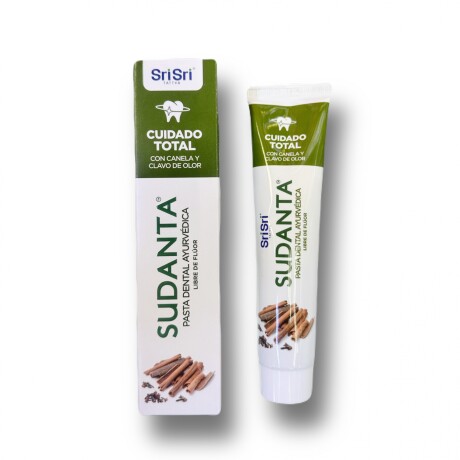 SRI SRI SUDANTA PASTA DENTAL CON CANELA Y CLAVO DE OLOR 100g SRI SRI SUDANTA PASTA DENTAL CON CANELA Y CLAVO DE OLOR 100g