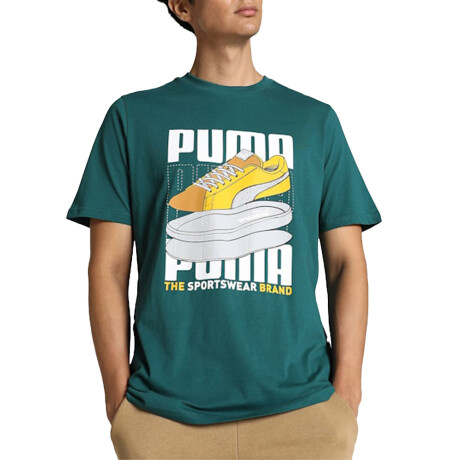 REMERA PUMA GRAPHICS SNEAKER 43