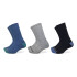 Socks Crew Half Cushion - Unisex Navy/multi