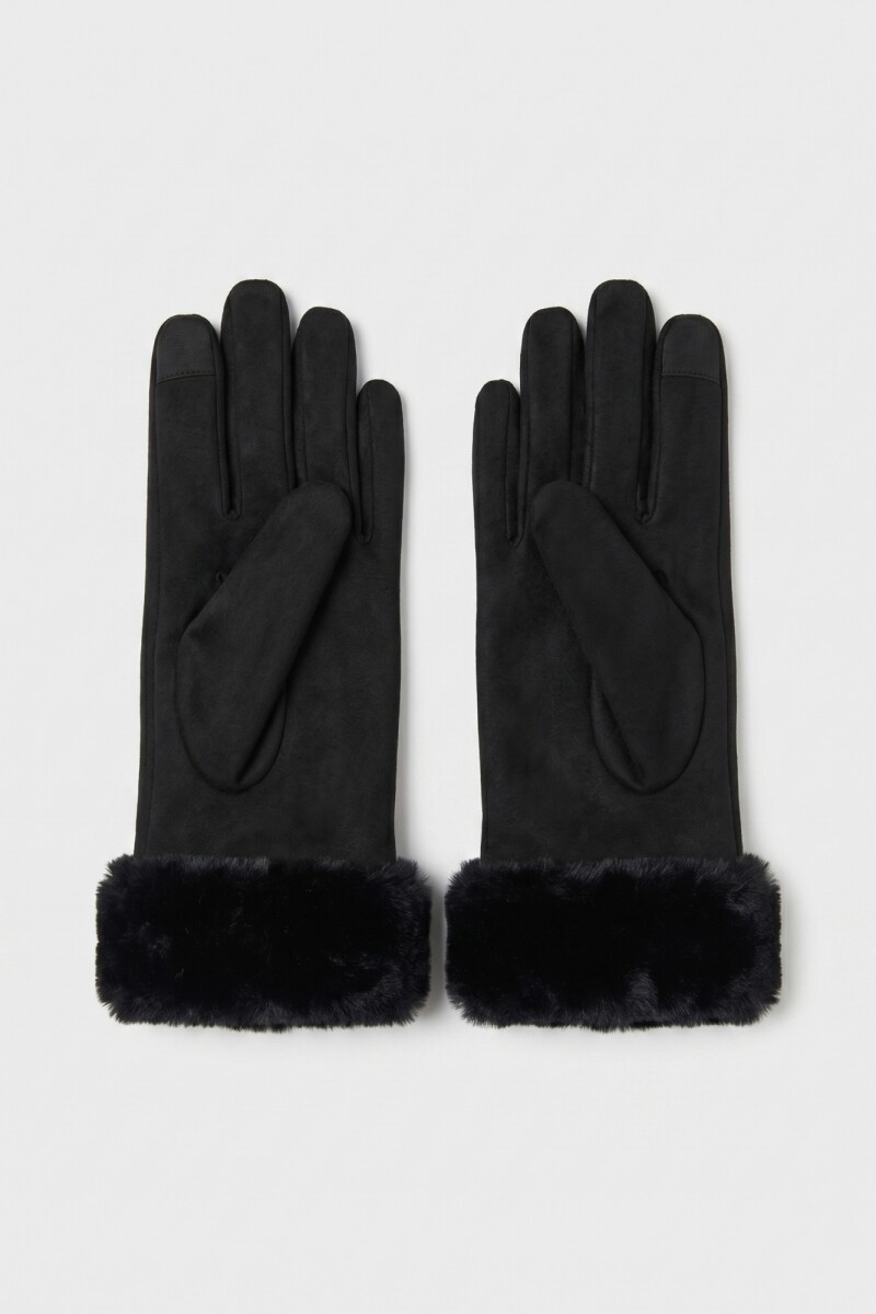 Guante gamuza NEGRO