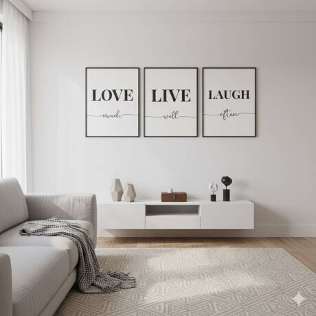Cuadro Canvas 30X40Cm Love Much Cuadro Canvas 30X40Cm Love Much