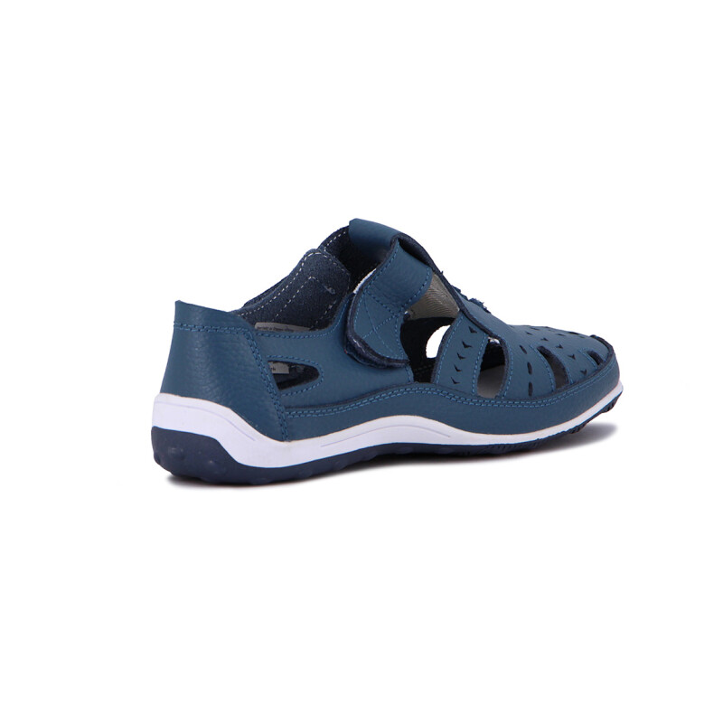 Wonder Guillermina Casual C/velcro Calada S/baja - Azul Azul