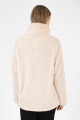 Coral fleece hoodie snoopy Marfil